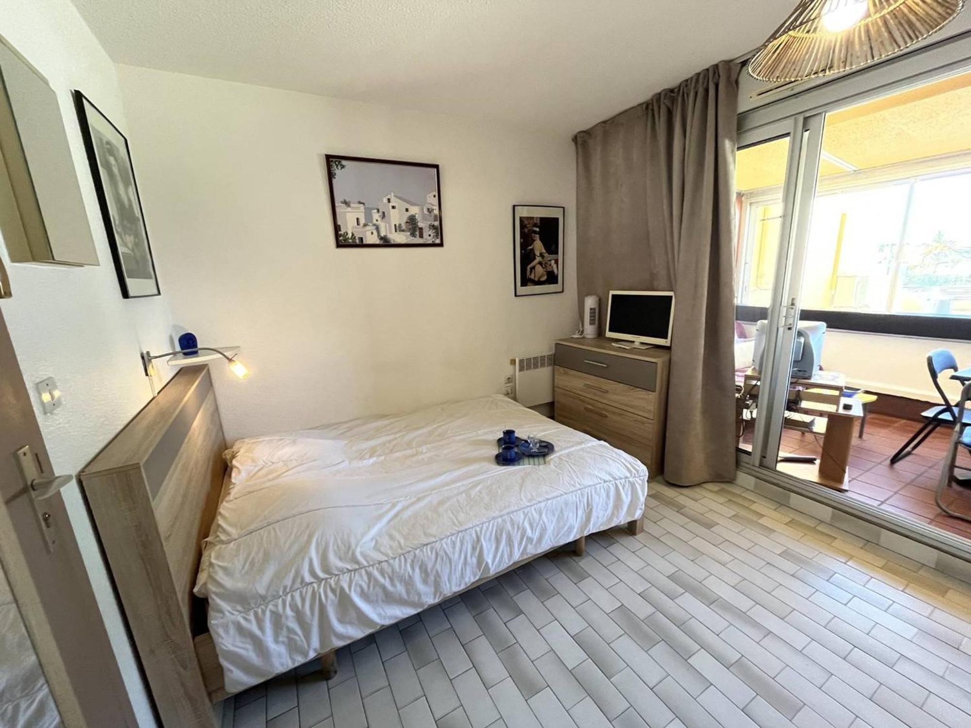 Апартаменты Studio Naturiste Avec Parking Au Cap D'Agde, Proche Plage - Fr-1-249A-15 Экстерьер фото